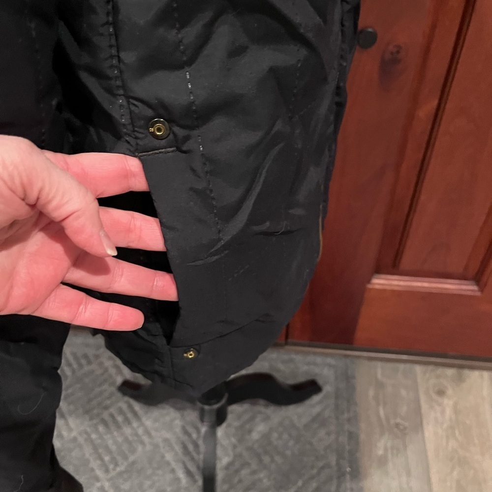 G-Star Raw Chester Air-Force Quilted Jacket Men Size Med Black — image 5 of 8